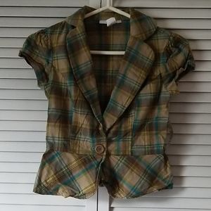 Charlotte Russe Cap Sleeve Blazer